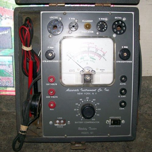 ACCURATE Instrument Co. Utility Tube Tester Model 161