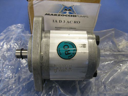 MARZOCCHI ROTARY PUMP 1A-D-3-AC-RO or 1AD3ACR0  NSN 4320-15-115-9082