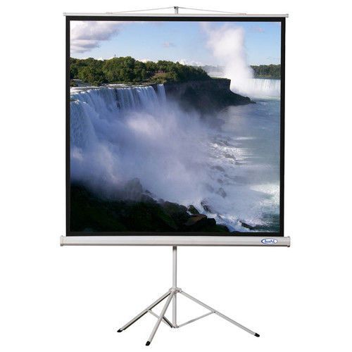 Portable Projector Screen 70&#034; H x 70&#034; W  best quality video image widescreen NEW