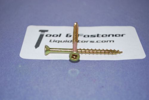 #9 x 2-1/2&#034; coarse thread lox wood screws qty 1000 pcs   ( 11 lbs ) for sale