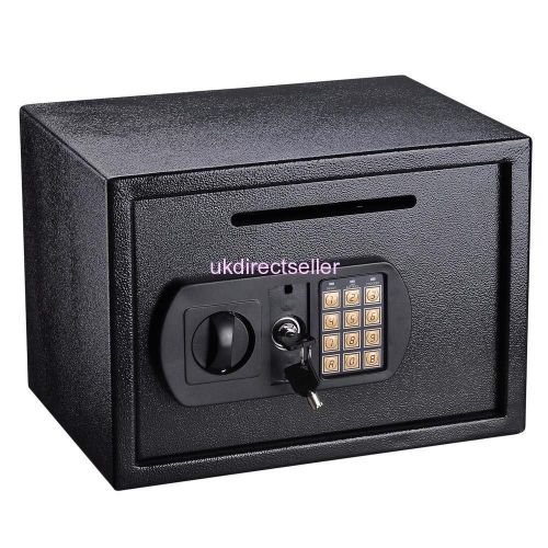 14x 9.8x 9.8&#034; Digital Electronic Safe Mnoey Box Keypad Lock Home Office Cash Gun