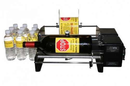 Bottle-matic ii dual label applicator bottle beer wine water lablers cylinder 10 for sale