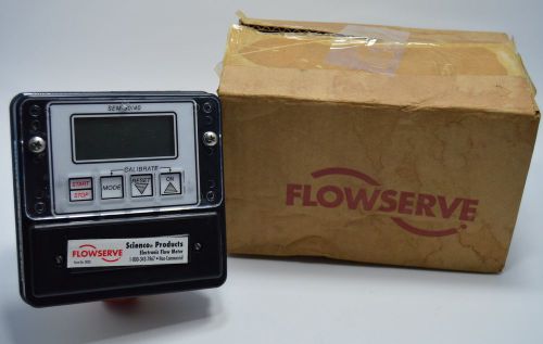 NEW FLOWSERVE INGERSOLL-DRESSER, SCIENCO, ELECTRONIC FLOW METER, SEM 30-40, NIB