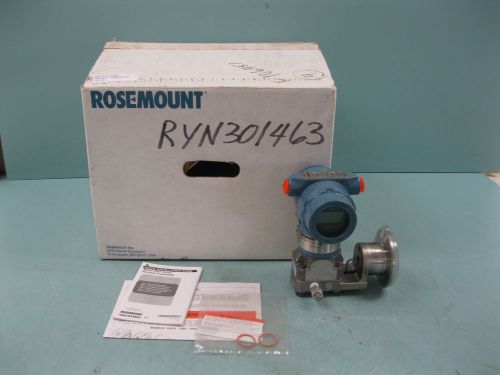 Rosemount 3051 cd 1a smart hart pressure transmitter w/ diaphragm new g16 (1734) for sale