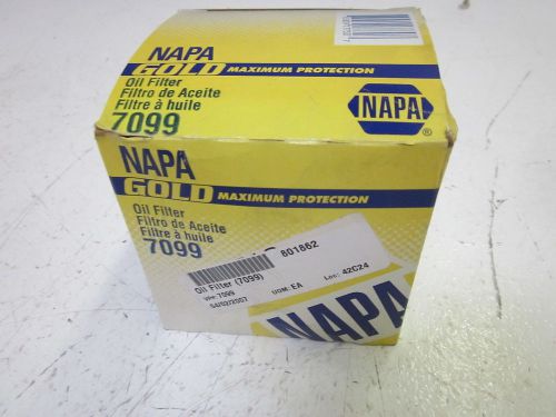 NAPA GOLD 7099 OIL FILTER *NEW IN A BOX*