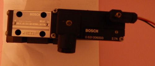 Bosch 0811-404-012 Proportional Valve 0811-404-042 Pilot  0831006003