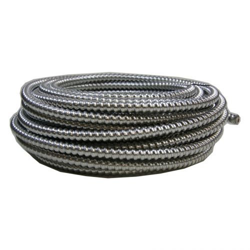 50-ft 14/2 Power Distribution Aluminum Interlock Conductor Copper MC Wire Cable