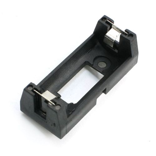 1x CR123A CR123 Lithium Battery Holder Box Clip Case w PCB Solder Mounting Lead