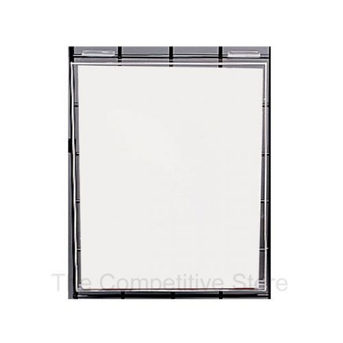 Gridwall Acrylic T-Shirt Display With White Plastic Insert - For Grid Panels