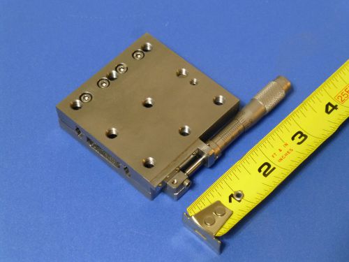 Newport sds65 linear translation stage w/ bm11.25 micrometer for sale