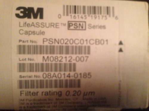 3M LifeASSURE PSN Series Capsule Filter .20um PSN020C01CB01
