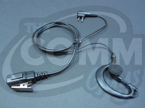 EAR HOOK HEADSET CP200 BPR40 CLS1110 CLS1410 EARPIECE EARPHONE MIC 2 PIN RADIOS