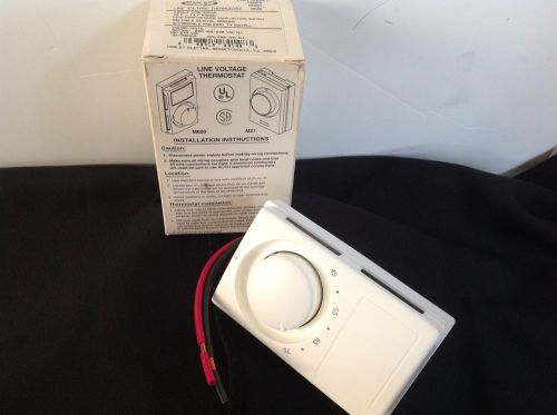 Marley - M601W - White - Line Voltage Thermostat - NEW