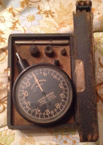 US Navy Jones Portable Hand Tachometer RPM Meter Gauge