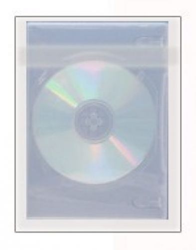 10000 OPP Plastic Bag for Standard 14mm DVD Case (Standard DVD Case Plastic Wrap