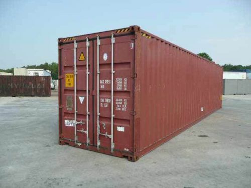 USED: 40&#039; HIGH CUBE SHIPPING CONTAINER: WWT (Wind and Water Tight) - Seattle, WA