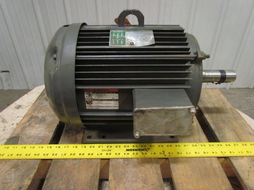 Lincoln electric tf4366 3ph ac motor 7.5hp 870 rpm 230/460v 256t 1-5/8&#034; shaft for sale