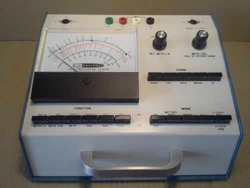Heathkit fet transistor tester model it-3120 1970&#039;s? for sale