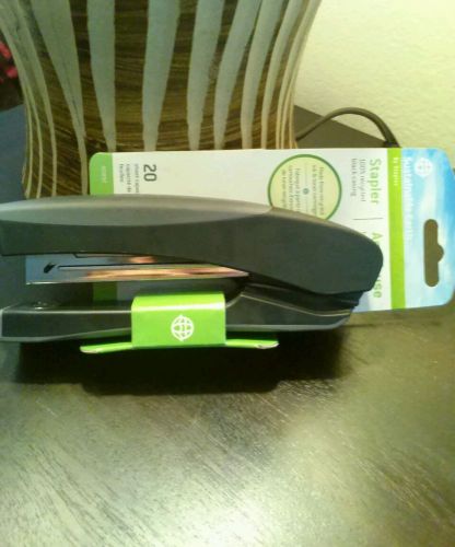 Sustainable earth by staples desktop full strip stapler 20 sheet capacity gray for sale