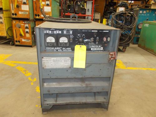 Lincoln idealarc dc-600 welder power source for sale