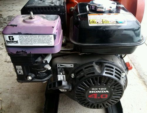 Honda 4hp engine / general gp8  gas powered blower ventilator  w/ blower hose! for sale
