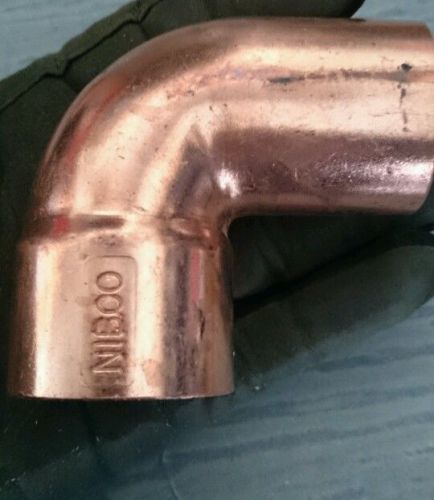 Nibco 1 1/2 inch 90 degree copper street elbow for sale