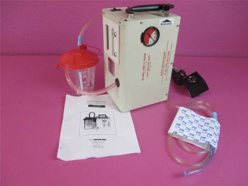 S-scort sscor/4 4500 aspirator suction pump portable battery operated for sale