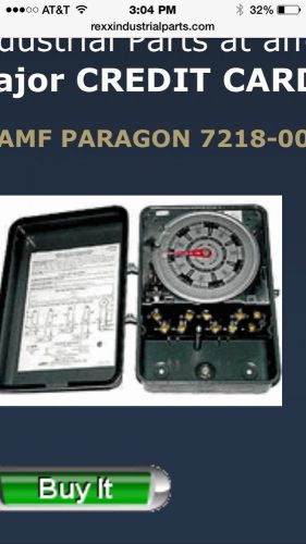 7 day paragon control panel 7218-00 (basically its a commercial timer.) for sale