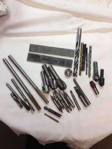 NICE ASSORTED LOT OF MISCELLANEOUS TOOLS,MACHINIST,LATHE,MILL,DRILL 30 PCS