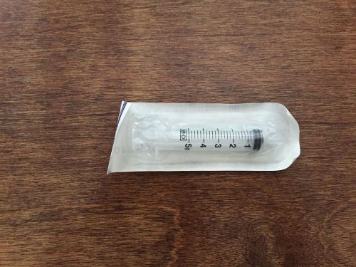 BD Syringe W/O Needle - Slip Tip - 5ml - 309647 - Quantity of 1