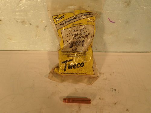 Tweco contact tipa 15h-332 24mm  lot of 22   loc: j 2-1 for sale