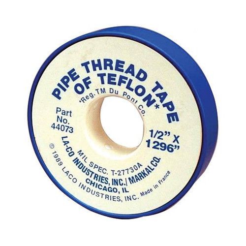 Markal PTFE Pipe Thread Tapes - ma 1/2x260 pipe tape &#034;ld&#034; Set of 10