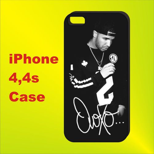 DRAKE DRIZZY CASH MONEY YOLO XO New Black Cover iPhone Case 4 4s