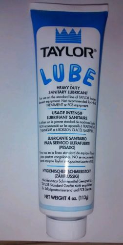 Taylor Soft Serve Lube Blue Label Part # 047518  4 ounce tube. Box of 30 tubes