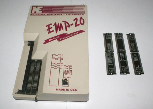 Needham electronics emp-20 device programmer w/ module 01a/01b 02a/02b 03a/03b for sale