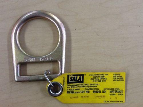 DBI Sala Alloy Steel D-ring 210630 (missing mounting plate)