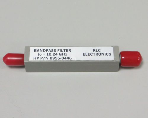 RLC Electronics Bandpass Filter 10.24 GHz, HP Agilent P/N 0955-0446