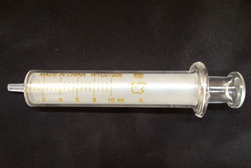 Glass Syringes Glass Sampler Lab Glassware 10ml