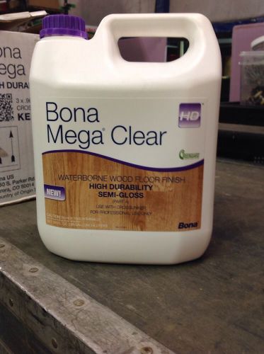 Bona Mega Clear Wood Floor Finish Semi Gloss