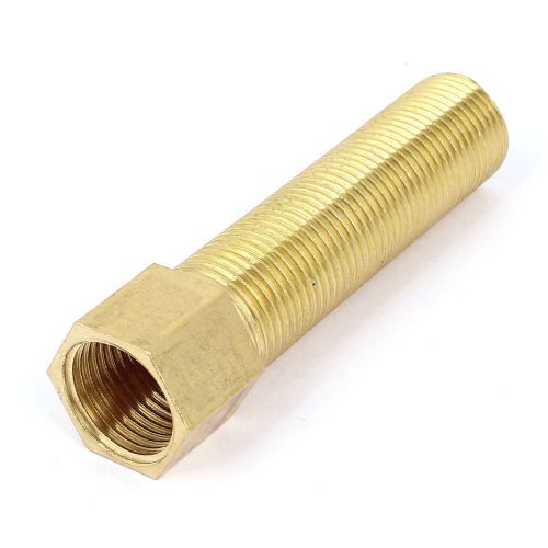 1/2bsp male to 3/8bsp female thread brass pipe hex nipple quick fitting for sale