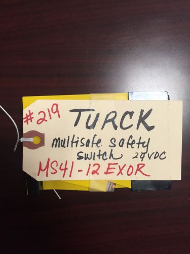 Turck MS41-12EX0-R Multi Safe Switching Amplifier