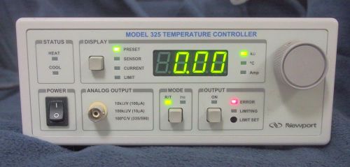 Newport Model 325 Temperature Controller with Analog Interface