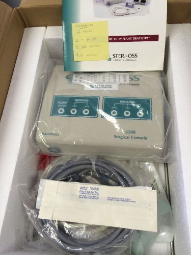 STERI-OSS 6200 Surgical Console Dental Handpiece Controller &amp; Motor System