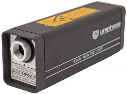 Jds uniphase 1508-0 novette 1500 series 633nm/1mw helium-neon he-ne gas laser for sale