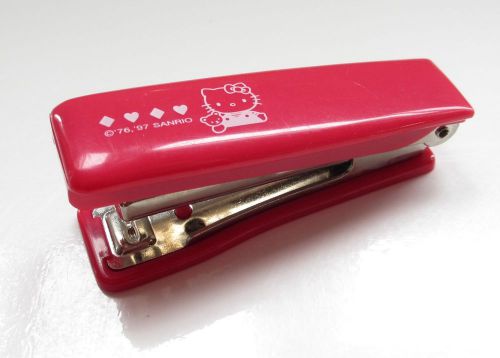 Hot Pink Hello Kitty Vintage Stapler, Hans Sanrio, Staple Office Supplies