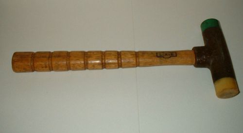 LIXIE 2 Face Dead Blow Hammer - Vintage- 4 &amp;1/2&#034; Head