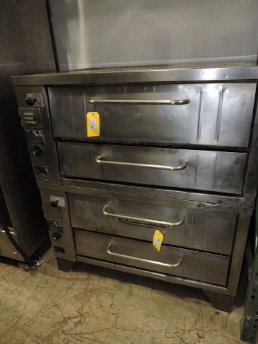 Bakers pride 151 48&#034; deck oven s/s (double deck) for sale