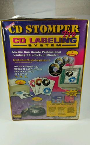 CD STOMPER PRO CD Labeling System -  New