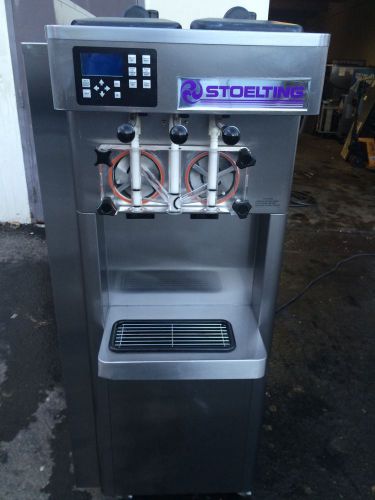 2011 stoelting f231 soft serve frozen yogurt ice cream machine warranty 1ph air for sale