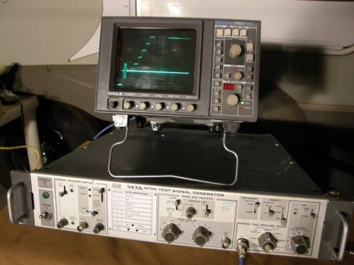 Tektronix 1750 Waveform / Vector MonitorTektronic w/power cord and front cover